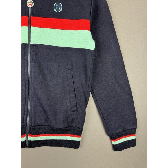 Vintage 90s Lotto John Newcombe Tennis Collection Full Zip Sweater Rare - Picture 8 of 11